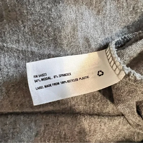 Gap Women's S Heather Gray Boat Neck Drawstring Waist Casual Maxi Dress size S - Picture 11 of 11